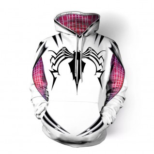 Gwen Spider Unisex Adult Hooded Sweatshirt Cosplay Clothing