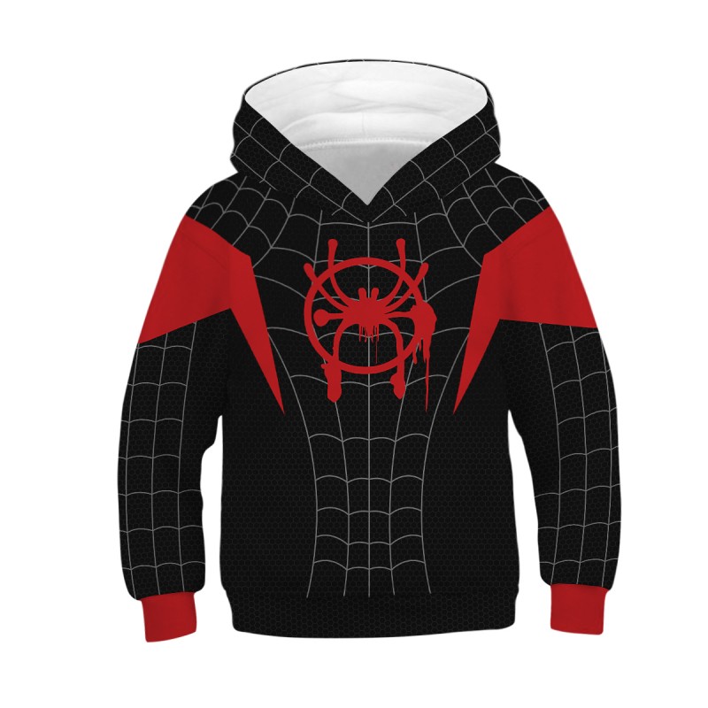spider verse miles hoodie