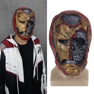 Halloween Zombie Horror Helmet The Avengers Iron Man Cosplay Mask