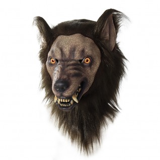 Halloween New Product Simulation Animal Headgear Wolf Head Mask