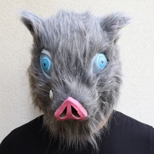 Anime Cosplay Props Demon Slayer Blade Mouth Hirasuke Boar Mask