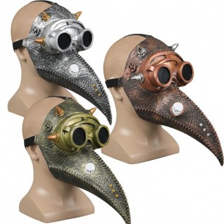 Halloween Horror Helmet Steampunk Beak Mask