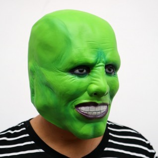 Halloween Funny Helmet Movie The Mask Jim Carrey Mask