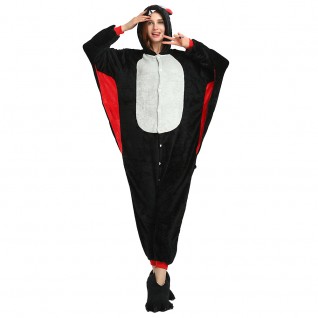 Animal Costume Bat Kigurumi Onesies Pajamas for Adult