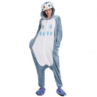 Owl Kigurumi Animal Onesie Pajama Costumes for Adult