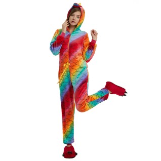 Fish Belt Unicorn Kigurumi Onesies Pajamas Animal Onesies for Adult