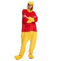 Winnie The Pooh Kigurumi Onesies Pajamas Animal Onesies for Adult