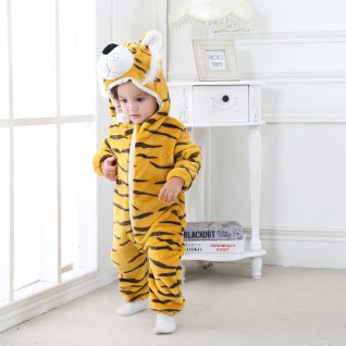 Tiger Onesies Pajamas Baby Romper