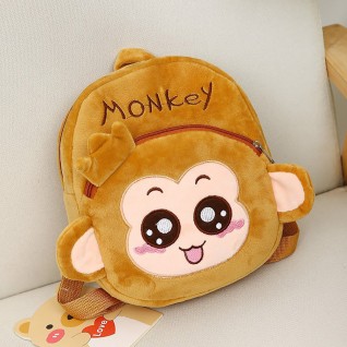 Kids Cartoon Monkey Backpack