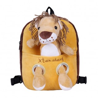 Kids Cartoon Yellow Lion Backpack