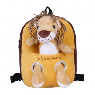 Kids Cartoon Yellow Lion Backpack