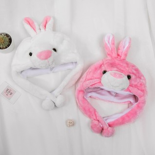 Rabbit Cartoon Hat Cute Cap Two Colors