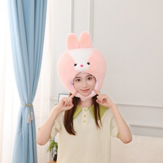 Pink Rabbit Cap Cartoon Hat Cute Caps