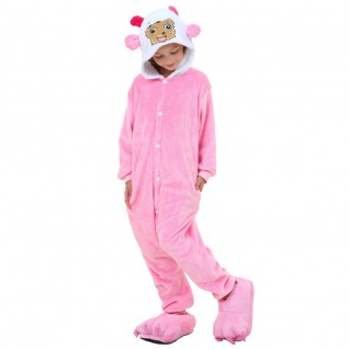 Kids Pretty Goat Kigurumi Animal Onesies Pajamas