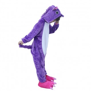 Kids Purple Unicorn Onesies Pajamas Kigurumi Animal Onesies Pajamas