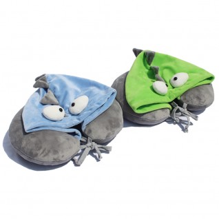 U-shaped Pillow with Cap Dinosaur Neck Pillow