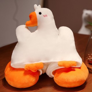 Goose U-shaped Pillow with Cap Neck Pillow Two Colors
