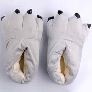 Animal Onesies Slippers Grey Shoes