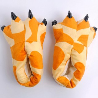Animal Onesies Giraffe Slippers Yellow Shoes
