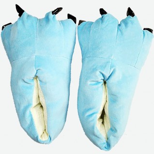 Animal Onesies Slippers Sky Blue Shoes