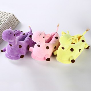 Animal Onesies Slippers Giraffe Shoes Three Colors