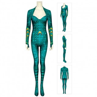 Mera Cosplay Costume The Sea King Jumpsuits