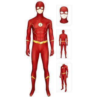 Barry Allen Zentai Jumpsuit The Flash Season 6 Cosplay Costumes