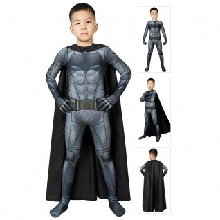 Batman Cosplay Costume for Kids Justice League Batman Jumpsuits