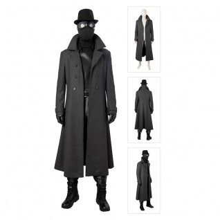 Spider-Man Noir Costume Spider Man Into the Spider-Verse Cosplay Suits