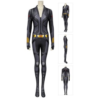 Natasha Romanoff Costume Black Widow Cosplay Jumpsuits
