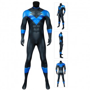 Nightwing Cosplay Costume Batman Under the Red Hood Richard Grayson Jumpsuits