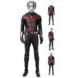 Scott Lang Costume Ant-Man Cosplay Suit Top Quality