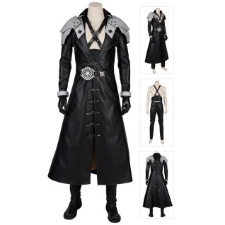 Sephiroth Costume Final Fantasy VII Remake Cosplay Suits