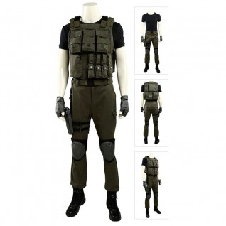 Carlos Oliveira Costume Resident Evil 3 Remake Cosplay Outfits