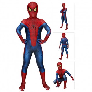 The Amazing Spider-Man Costume Peter Parker Kids Cosplay Suit