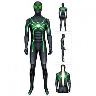 SpiderMan Suit PS4 Stealth Big Time Cosplay Costume