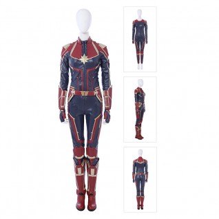 Carol Danvers Costume Captain Marvel Cosplay Customize Suits