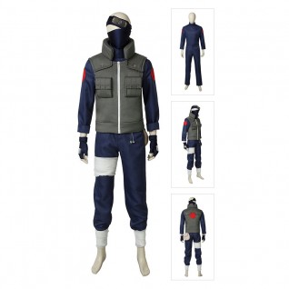 Ninja Kakashi Costume Hatake Naruto Cosplay Suit