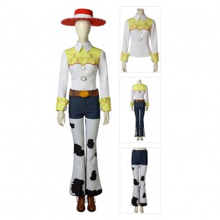 Toy Story Jessie Cosplay Costume Deluxe Version Full Set