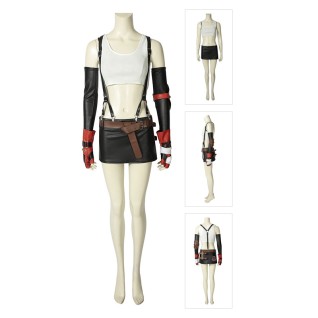 Tifa Lockhart Cosplay Costume Final Fantasy VII Remake Suit