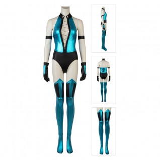 X Kitana Cosplay Costume Mortal Kombat Cosplay Suit