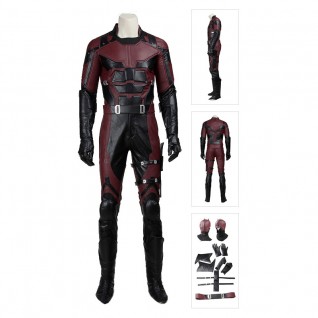 Daredevil Costume Matt Murdock Cosplay Costume Deluxe Version