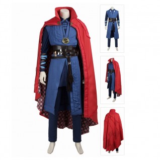 Doctor Strange Cosplay Costume Stephen Vincent Suit Full Set