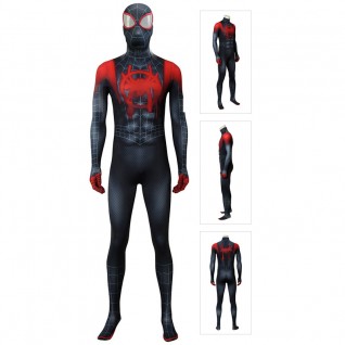 Miles Morales Cosplay Costume SpiderMan Bodysuits