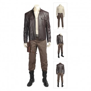 Poe Dameron Costume Star Wars 8 The Last Jedi Cosplay Suits