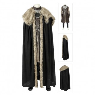 Jon Snow Cosplay Costume Game of Thrones Season 8 Suits