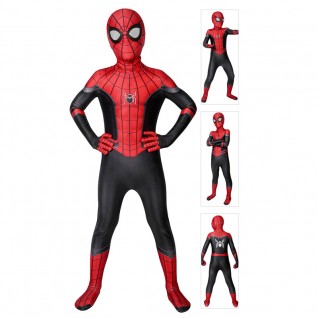 Kids SpiderMan Cosutme Far From Home Peter Parker Cosplay Suit