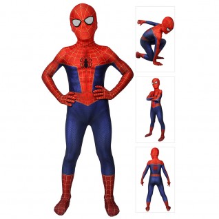 Spider Man Suit for Kids Spider-Man Into the Spider-Verse Cosplay Costume