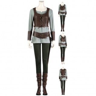 The Witcher 3 Wild Hunt Cosplay Costume Ciri Witcher Suit