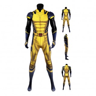 2024 Deadpool Wolverine Cosplay Jumpsuit Deadpool 3 Wolverine Suit